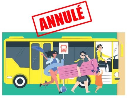 bus annulé