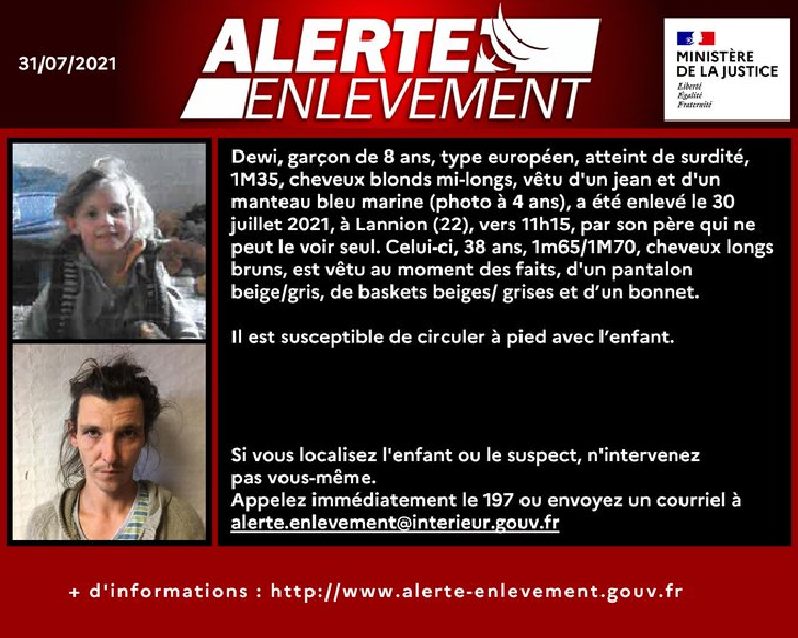 enlèvement enfant