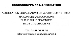admr coordonnée
