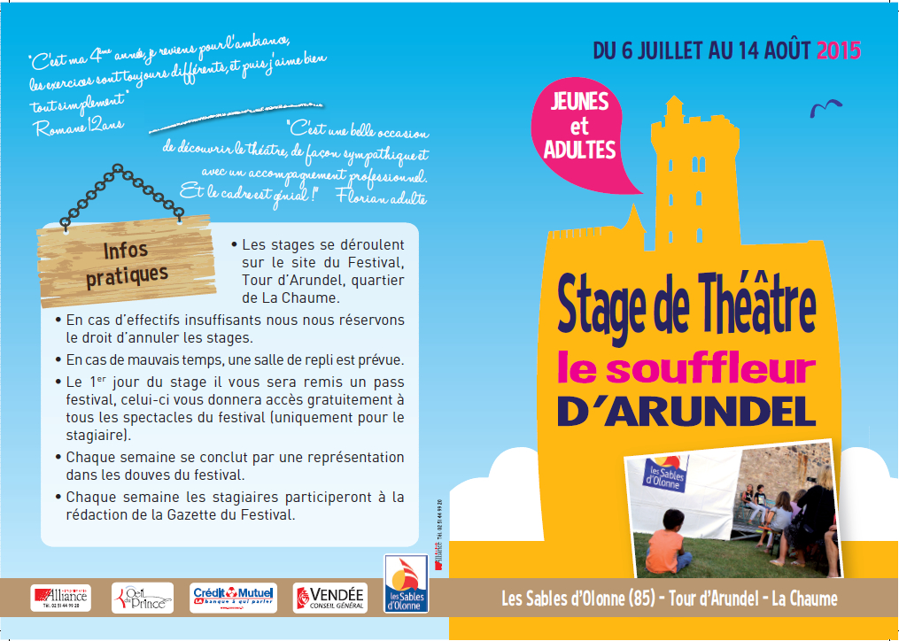 Stage arundel 2015