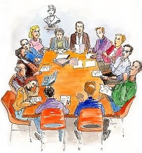 conseil municipal clipart